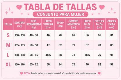 Guía de tallas