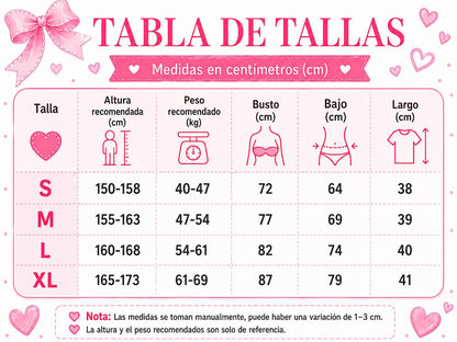 Guía de tallas