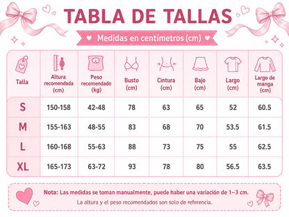 Guía de tallas