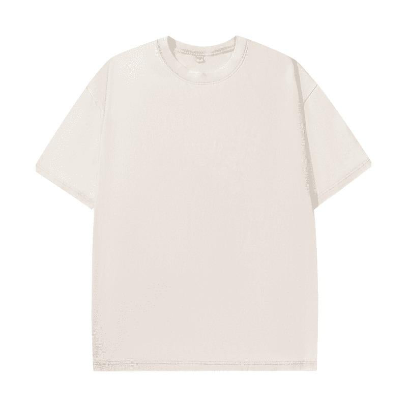 Playera Oversize Lavado Ácido, Camiseta de Algodón Pesado Vi