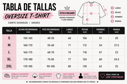Guía de tallas